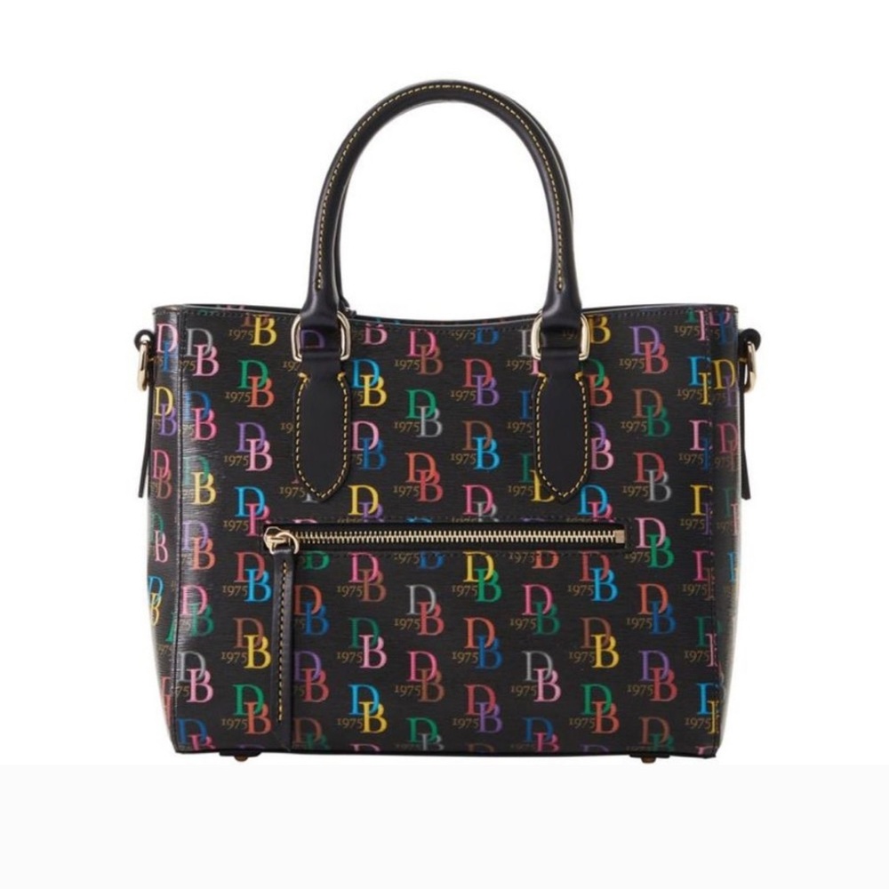 Dooney & Bourke Db75 Multi Top Handle Tote - Black - image 3